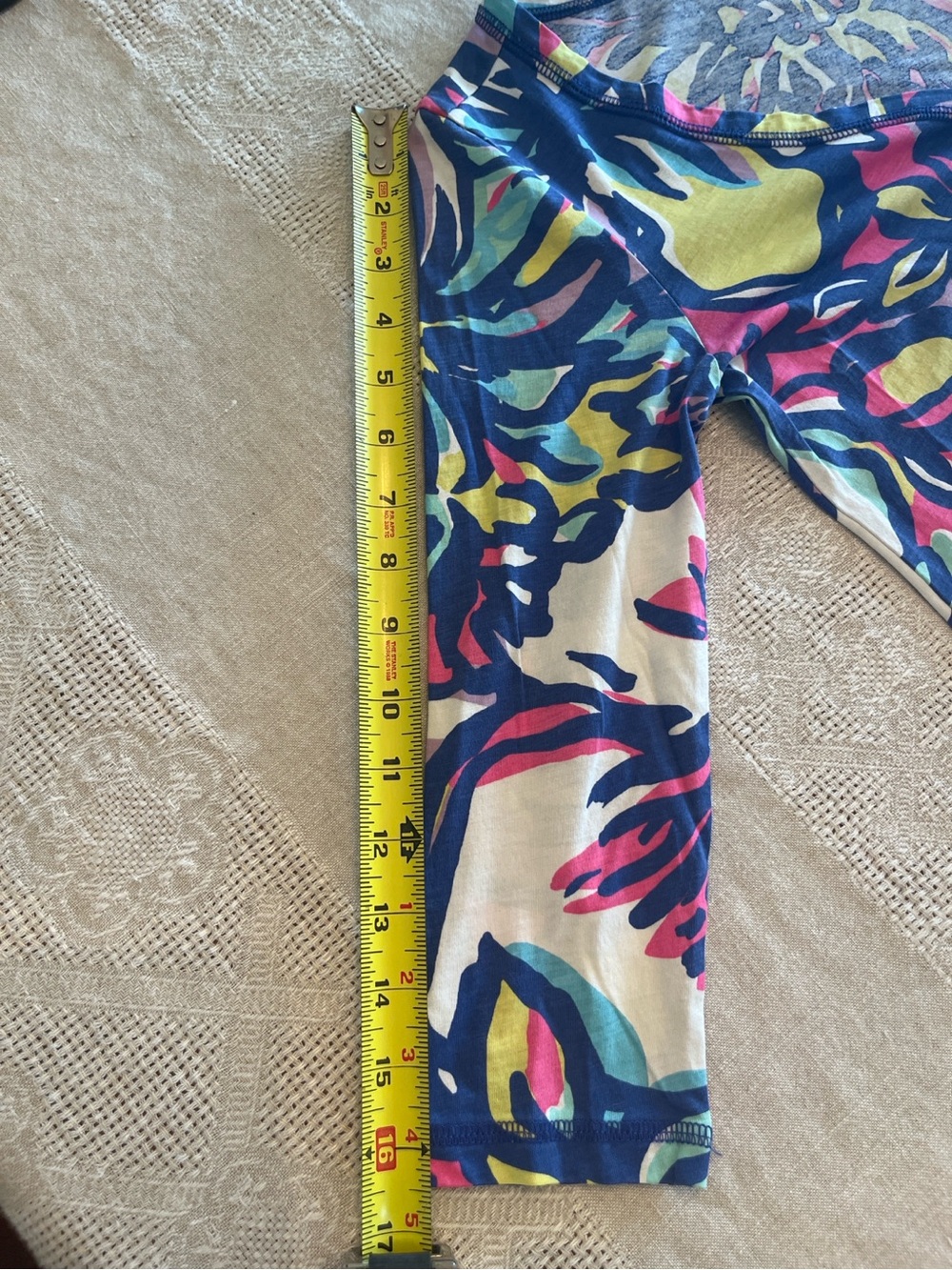 Lilly Pulitzer Pink Blue Yellow Floral Henley Midi Dress - Picture 9 of 10